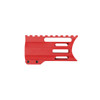 MCS AR-15 5.56 NATO 5'' PISTOL UPPER - BILLET UPPER WITH 4'' HANDGUARD C CUT - CERAKOTE RED CAMO 