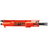 MCS AR-15 5.56 NATO 5'' PISTOL UPPER - BILLET UPPER WITH 4'' HANDGUARD C CUT - CERAKOTE HUNTER ORANGE CAMO 