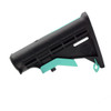 MCS AR-15 .223/5.56 Collapsible Carbine Stock - Cerakote GRADIENT ROBINS EGG W/ 6-Position Buffer Tube Kit - Mil-Spec 