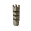MCS AR-15/.223/5.56 Shark Muzzle Brake 1/2x28 Pitch Thread - Cerakote FDE 