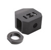 MCS AR-15/.223/5.56 HEX Compensator 1/2"x28 Thread Pitch 