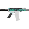 MCS AR-15 5.56 NATO 5'' PISTOL KIT - BILLET UPPER WITH 4'' HANDGUARD - V2 - CERAKOTE CAMO ROBINS EGG 