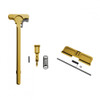 MCS AR-15 Charging Handle Forward Assist and Ejection Cover Door - Cerakote Gold 
