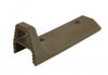 MCS KEYMOD CURVED FORE GRIP HAND STOP - FDE 