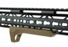 MCS KEYMOD CURVED FORE GRIP HAND STOP - FDE 