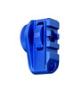 MCS Aluminum Bufferless Stock Adapter Picatinny Rail End Cap and QR Hole - Dark Blue 