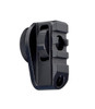 MCS Aluminum Bufferless Stock Adapter Picatinny Rail End Cap and QR Hole - Black 