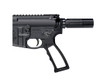 MCS Skeletonized V3 Grip w/ Micro 3.5" Short Buffer System - Black 