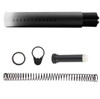 MCS AR-15 .223/5.56 Complete Pistol Buffer Tube Kit Cearkote Gradient - Black and White 