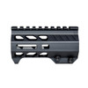 MCS 4.2" M-LOK Free Float Handguard with Integrated Hand Stop for 223/5.56 Uppers 