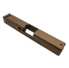 MCS GLOCK 19 CUSTOM STRIPPED SLIDE MADE IN USA - CERAKOTE BURNT BRONZE 