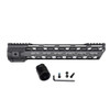 MCS 13" Super Light Free Float M-LOK Handguard with Partial Top Rail, 223/5.56 