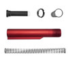 MCS Anodized Red Mil-Spec 6-Position Buffer Tube kit 