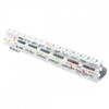 MCS AR-15 M-LOK 12" INCH ANGLE CUT CLAMP ON HANDGUARD - BASE WHI - PATTERN - RGB -RED - PNK - ORG - LEM - ZBG - CERAKOTE SPLATTER 