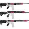 MCS AR-15 5.56 NATO 16" CARBINE KIT WITH M-LOK HANDGUARD LENGTH OPTION - CERAKOTE GRADIENT PINK - V2 