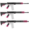 MCS AR-15 5.56 NATO 16" SIDE-CHARGING CARBINE KIT WITH M-LOK HANDGUARD LENGTH OPTION - CERAKOTE GRADIENT PINK 