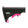 MCS AR-15 5.56 NATO 16" SIDE-CHARGING CARBINE KIT WITH M-LOK HANDGUARD LENGTH OPTION - CERAKOTE GRADIENT PINK 