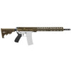 MCS AR-15 5.56 NATO 16" CARBINE KIT - BILLET UPPER WITH 15" Angle Cut Clamp on M-Lok Handguard - CERAKOTE FDE SPLATTER 