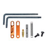 MCS M&P 15-22 Precision Anti-Walk Pin Set - Non Rotating Trigger and Hammer Pin and Plate Kit For Smith & Wesson M&P 15-22 - Choice of colors 