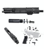 MCS Micro 5" AR15 Complete Build Kit With Short Buffer System 