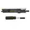 MCS AR-15 5" 5.56 NATO UPPER ASSEMBLY WITH SHORT BUFFER SYSTEM - CERAKOTE OD GREEN 
