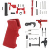 MCS Micro 5" AR15 Complete Build Kit With Short Buffer System - CEARKOTE RED 