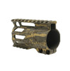 MCS AR-15 4'' Combat Modular M-Lok Handguard "C" Cut - Base FDE - Pattern - Burnt Bronze - OD Green - Gold - Cerakote Splatter 