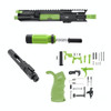 MCS Micro 5" AR15 Complete Build Kit With Short Buffer System - CEARKOTE ZOMBIE GREEN 