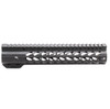 MCS AR-15 10" Super Slim Light Keymod Free Float Handguard w/Steel Barrel Nut & Top Rail 