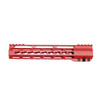 MCS AR-15 Ultra Light 10" Rail System - Cerakote Red 