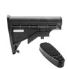 MCS AR-15 Collapsible Standard Version Stock Body - Mil-Spec With Buttpad Combo 