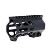 MCS 4.5" M-LOK Free Float Handguard with Integrated Hand Stop for 223/5.56 Uppers 