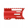 MCS AR-15 4" Combat Modular M-Lok Handguard "C" Cut - CERAKOTE Red 