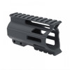 MCS AR-15 4" Combat Modular M-Lok Handguard "C" Cut - CERAKOTE Sniper Gray 