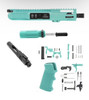 MCS Spooky Micro 5" AR15 Complete Build Kit With Short Buffer System - CEARKOTE ROBINS EGG 