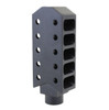 MCS AR-15/.223/5.56 Barrett Style "Tanker" Extended Length Muzzle Brake with Jam Nut 