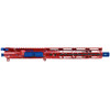MCS AR-15 5.56 NATO 10.5'' SPLAT PISTOL UPPER - FORGED UPPER W/ 10" Handguard - CERAKOTE RED-BR SPLATTER - BLUE FLAME 