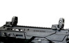 Meta Tactical MX-1 Front and Rear Polymer Backup Sights - Black 