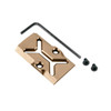 MCS RMR Cover Plate for Glock 17/19/26 V7 - Tan 