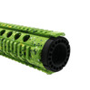 MCS AR-15 15'' Extended Length One Piece Free Float Handguard - Base Zombie Green - Pattern - Highland Green - Bright White - Lemon Zest - Cerakote Splatter 