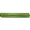 MCS AR-15 15'' Extended Length One Piece Free Float Handguard - Base Zombie Green - Pattern - Highland Green - Bright White - Lemon Zest - Cerakote Splatter 