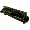 MCS AR-15 Mil-Spec Upper Receiver - Base OD Green - Pattern - Zombie Green - Highland Green - Lemon Zest - Made in U.S.A - Cerakote Splatter 