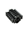 MCS 2.4" Tri Rail for Barrel OD 0.51" - 0.78" with Laser Clamp 