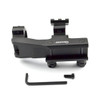 MCS 1" High Profile Cantilever Scope Mount with Dual 45 Degree Top Mini Rail Mounts 