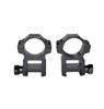 MCS 1" High Profile Scope Rings for Picatinny Rail 
