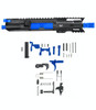 MCS AR-15 5.56 NATO 5'' PISTOL - FORGED UPPER - 4'' HANDGUARD - LOWER PARTS KIT - CEARKOTE BLUE FLAME 