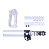 MCS AR-15 Micro Pistol Furniture Set USA Made - Anodized Clear 