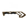 MCS Skeletonized Aluminum Angle Foregrip - Cerakote Bronze 