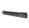 MCS AR-15 17" Super Light M-LOK Series Free Float Handguard with Partial Top Rail 