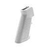 MCS AR-15/10 A2 Style Pistol Grip w/ Screw & Lock Washer - Cerakote Glacier Silver 